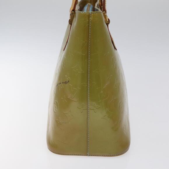 LOUIS VUITTON Monogram Vernis Houston Hand Bag Baby Blue M91005 - Picture 4 of 13